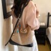 1d705bad-fc4d-40df-9c46-ffc68265c64b-Max-Origin.jpg Leather Trim Woven Shoulder Bag