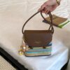 Striped Woven Crossbody Bag